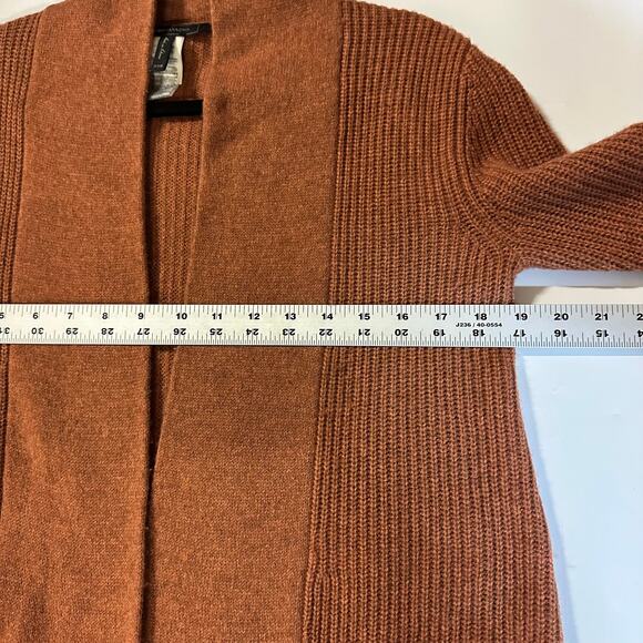 BCBGMaxazria Cardigan XXS Tan Merino Wool Blend‎ - Picture 7 of 8